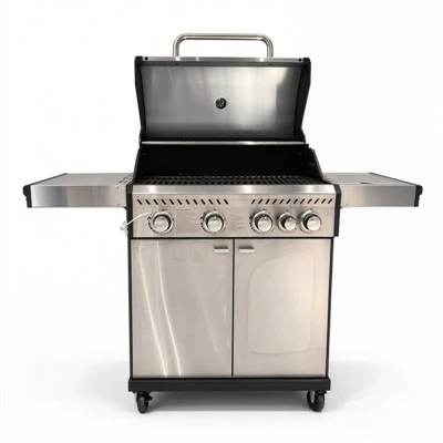 Gas Bbq 4 Burner With Side Burner